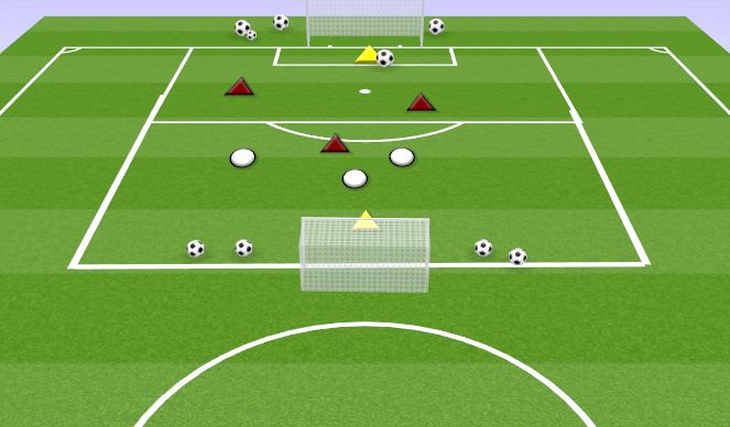 Football/Soccer Session Plan Drill (Colour): THE GAME
