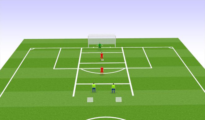 Football/Soccer Session Plan Drill (Colour): Screen 2