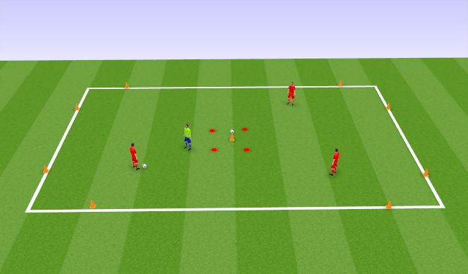 Football/Soccer Session Plan Drill (Colour): Screen 3