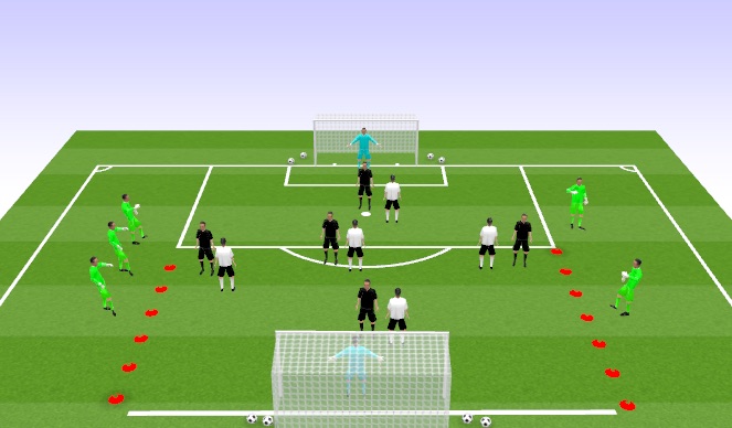 Football/Soccer Session Plan Drill (Colour): Screen 5