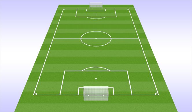 Football/Soccer Session Plan Drill (Colour): Game 5v5