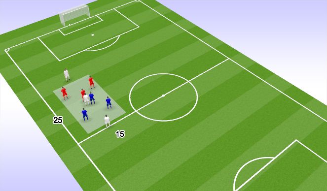 Football/Soccer Session Plan Drill (Colour): PG