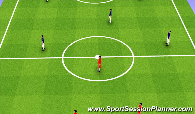 Football/Soccer Session Plan Drill (Colour): Regular Game