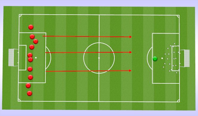 Football/Soccer Session Plan Drill (Colour): Chase Game 2