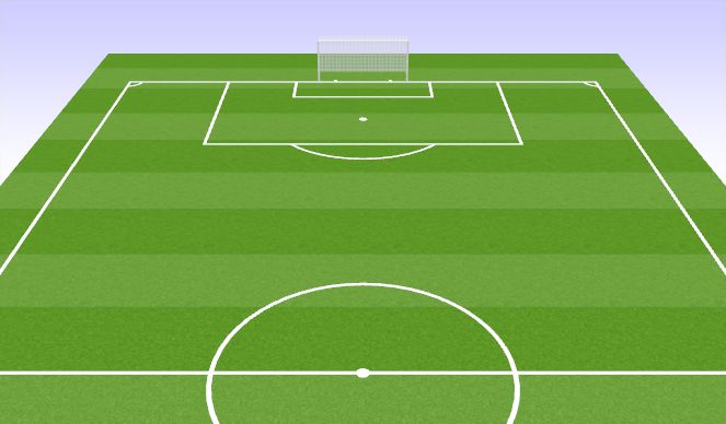 Football/Soccer Session Plan Drill (Colour): Cool Down