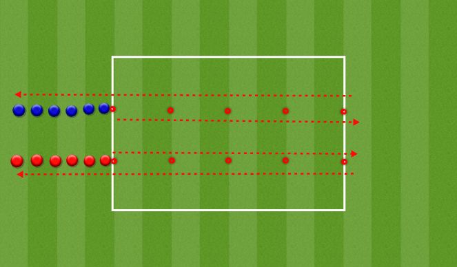 Football/Soccer Session Plan Drill (Colour): Perform+