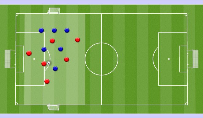 Football/Soccer Session Plan Drill (Colour): Game