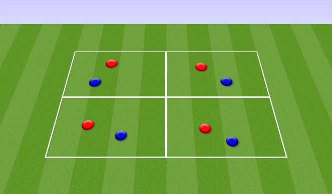Football/Soccer Session Plan Drill (Colour): Screen 1