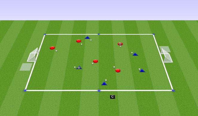 Football/Soccer Session Plan Drill (Colour): Fun Activity