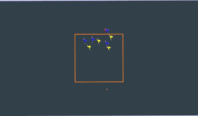 Football/Soccer Session Plan Drill (Colour): Black Hole