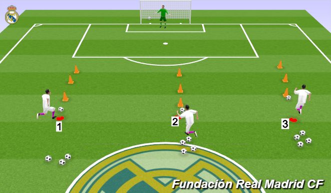 Football/Soccer Session Plan Drill (Colour): FINISHED