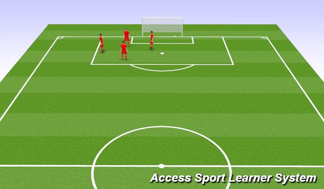 Football/Soccer Session Plan Drill (Colour): Screen 1