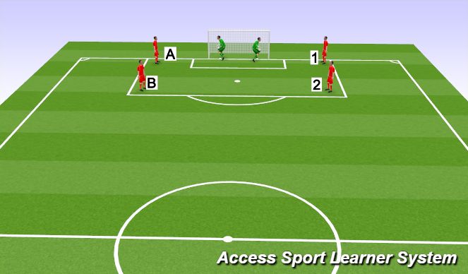 Football/Soccer Session Plan Drill (Colour): Screen 5