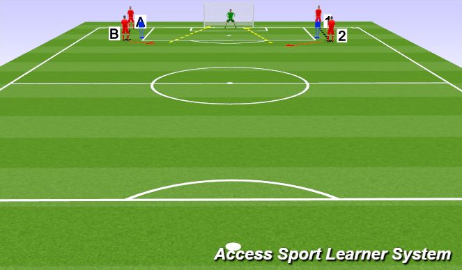 Football/Soccer Session Plan Drill (Colour): Screen 6