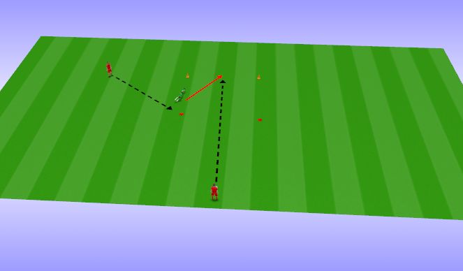 Football/Soccer Session Plan Drill (Colour): Screen 4