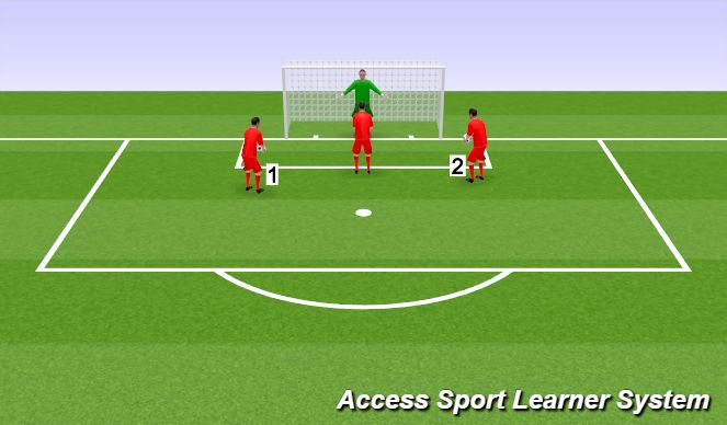 Football/Soccer Session Plan Drill (Colour): Screen 1
