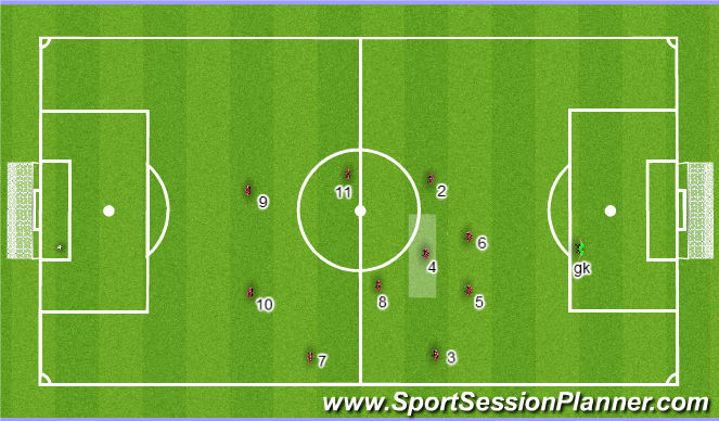 Football/Soccer Session Plan Drill (Colour): Screen 2