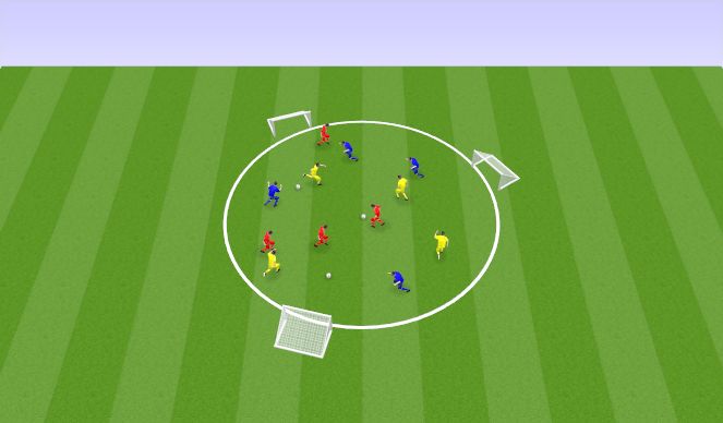 Football/Soccer Session Plan Drill (Colour): Screen 1