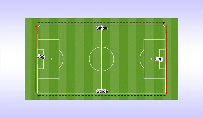 Football/Soccer Session Plan Drill (Colour): Conditioning Games 
