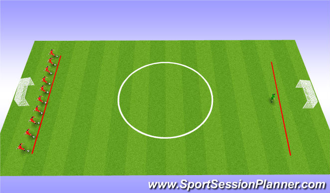 Football/Soccer Session Plan Drill (Colour): Fun Game
