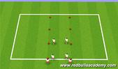 Football/Soccer: Monroe: Milan U10B: Session 1: Ball Mastery and First Touch, Technical: Dribbling and RWB U9