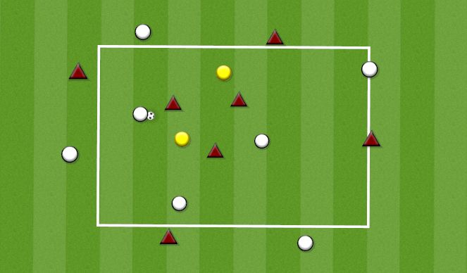 Football/Soccer Session Plan Drill (Colour): MOVEMENT GAME