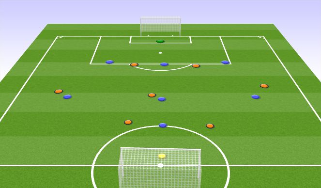 Football/Soccer Session Plan Drill (Colour): CONDITIONING GAMES