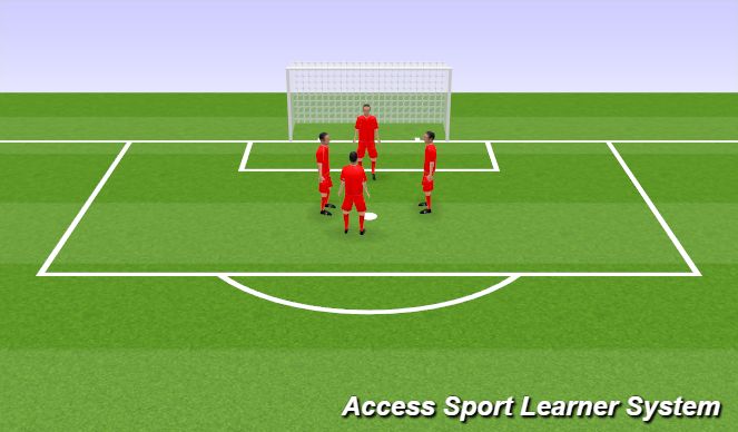 Football/Soccer Session Plan Drill (Colour): Screen 1