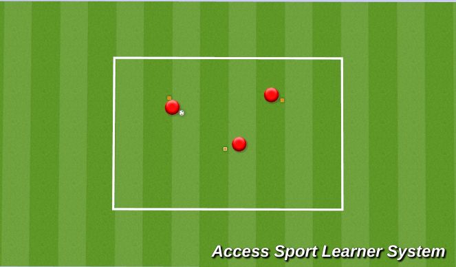 Football/Soccer Session Plan Drill (Colour): Animation 1
