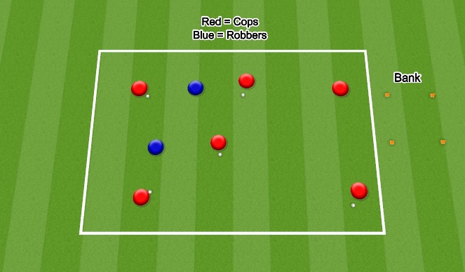 Football/Soccer Session Plan Drill (Colour): Screen 1