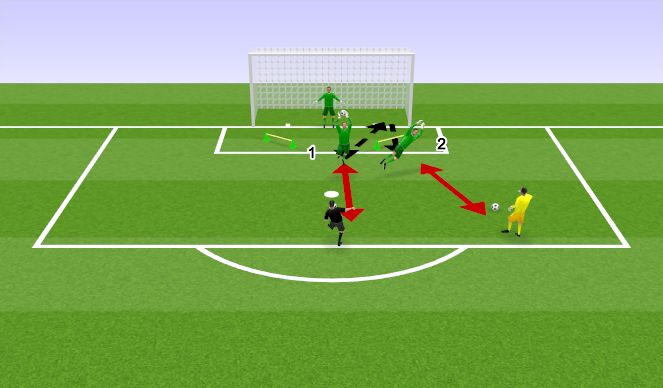 Football/Soccer Session Plan Drill (Colour): Screen 4