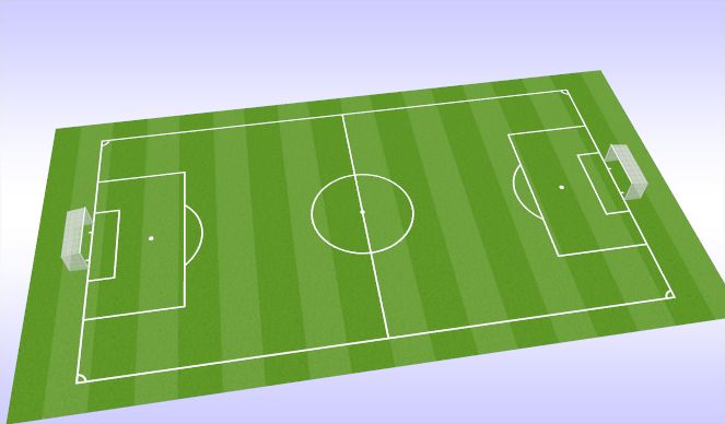 Football/Soccer Session Plan Drill (Colour): STRENGTH ENDURANCE