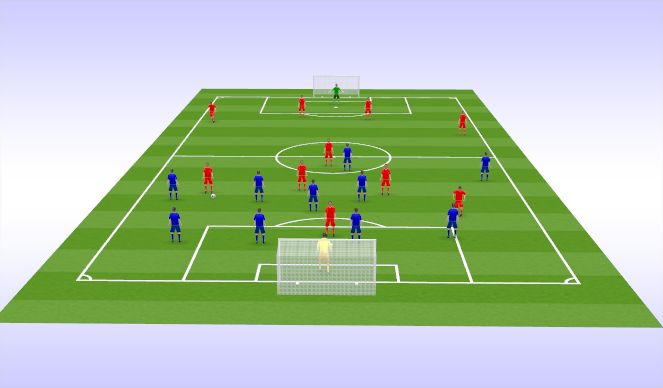 Football/Soccer Session Plan Drill (Colour): Screen 1