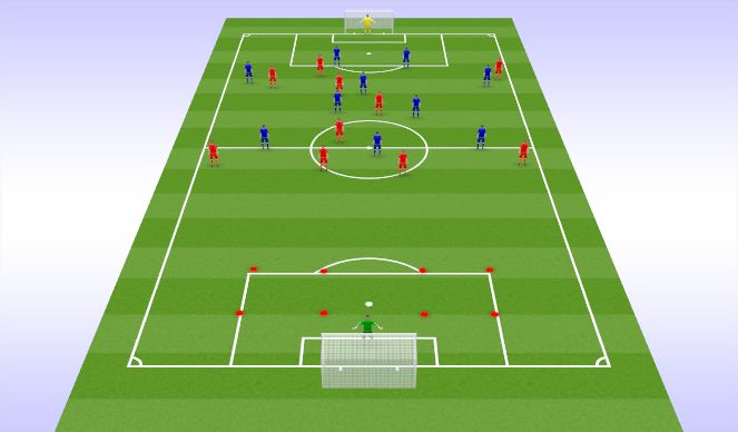 Football/Soccer Session Plan Drill (Colour): Screen 1