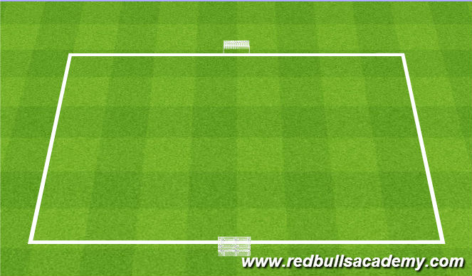 Football/Soccer Session Plan Drill (Colour): Dribbling Conditioned Game (Basic)