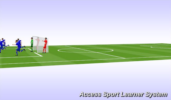 Football/Soccer Session Plan Drill (Colour): Screen 1