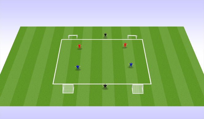 Football/Soccer Session Plan Drill (Colour): Screen 1