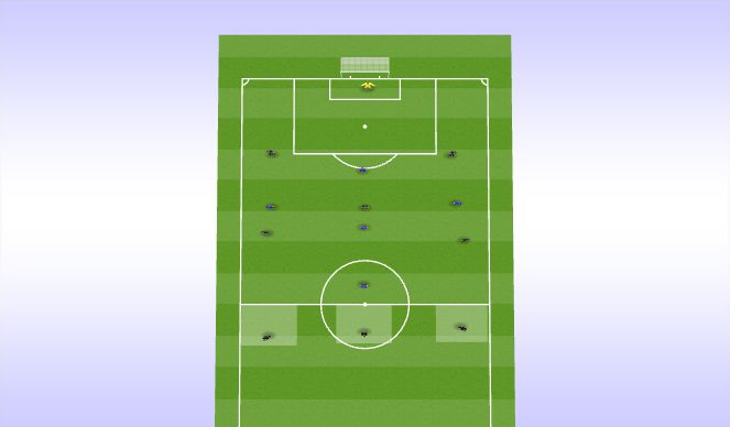 Football/Soccer Session Plan Drill (Colour): Screen 1