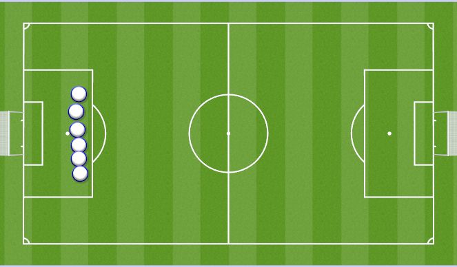 Football/Soccer Session Plan Drill (Colour): Løb