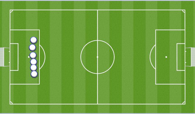 Football/Soccer Session Plan Drill (Colour): Løb