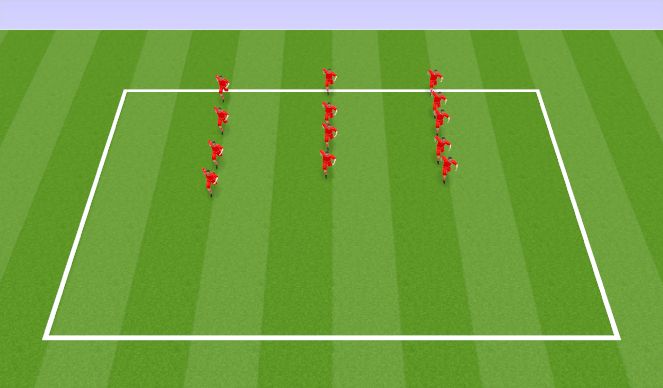 Football/Soccer Session Plan Drill (Colour): Dynamic