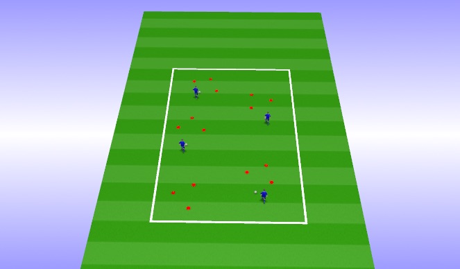 Football/Soccer Session Plan Drill (Colour): Screen 3
