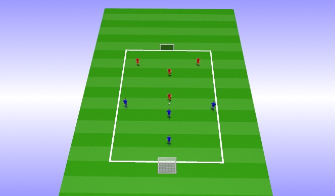 Football/Soccer Session Plan Drill (Colour): Screen 4