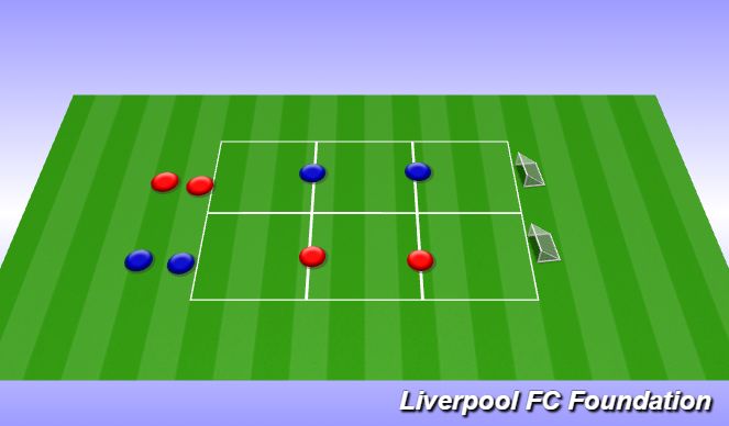 Football/Soccer Session Plan Drill (Colour): Screen 1
