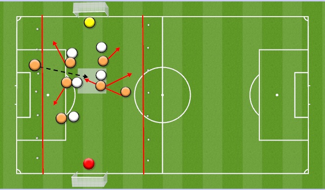 Football/Soccer Session Plan Drill (Colour): Picture 3