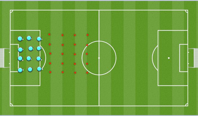 Football/Soccer Session Plan Drill (Colour): Ball Mastery