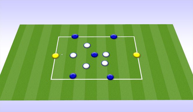 Football/Soccer Session Plan Drill (Colour): Overtalsspil