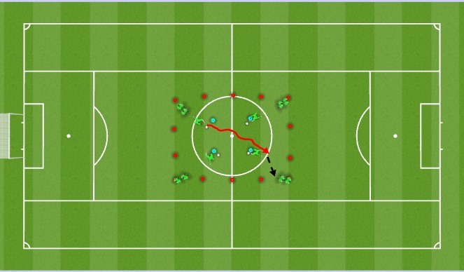 Football/Soccer Session Plan Drill (Colour): Screen 1