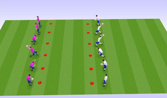 Football/Soccer Session Plan Drill (Colour): Screen 1