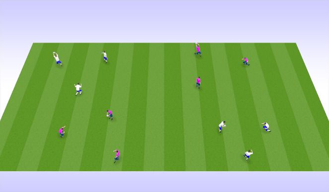 Football/Soccer Session Plan Drill (Colour): Screen 2